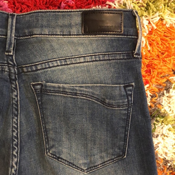 Expresss Mid-Rise Ankle Legging Jean, size 4 - Picture 9 of 12